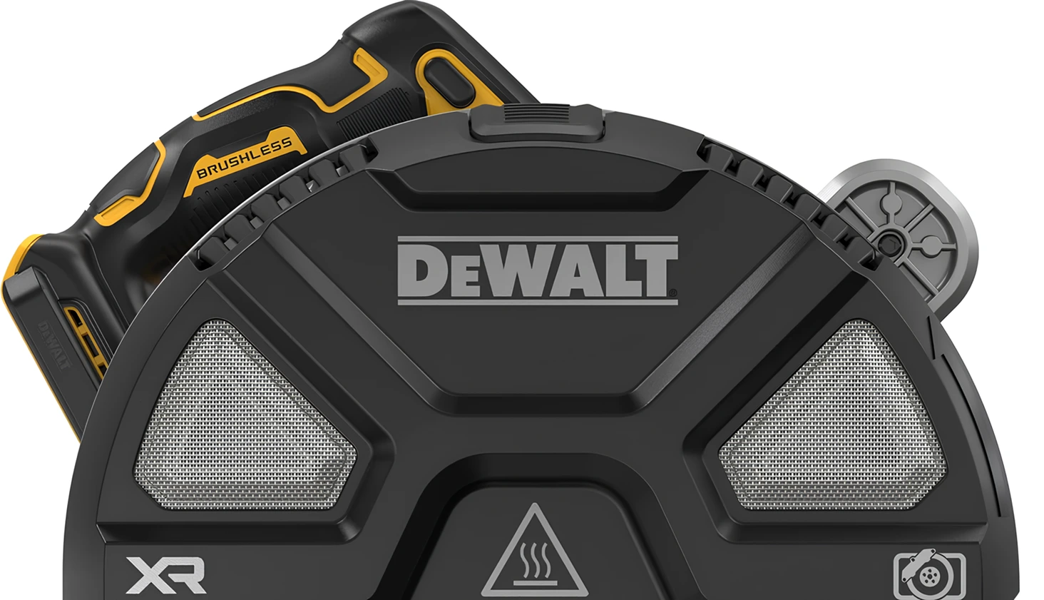 DEWALT 184 mm 18 Volt Akülü Metal Daire Testere DCS383N-XJ (Fırçasız motor, elektronik motor freni, paslanmaz çelik testere ayağı, magnezyum koruyucu kapak, pil ve şarj cihazı dahil değildir)