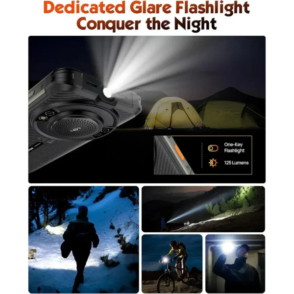 Ulefone RugKing Rugged Akıllı Telefon 9600mAh Android 15