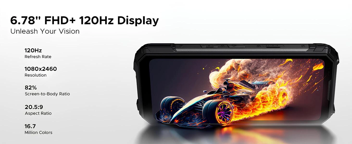 6,78 inç FHD+ 120 Hz Ekran