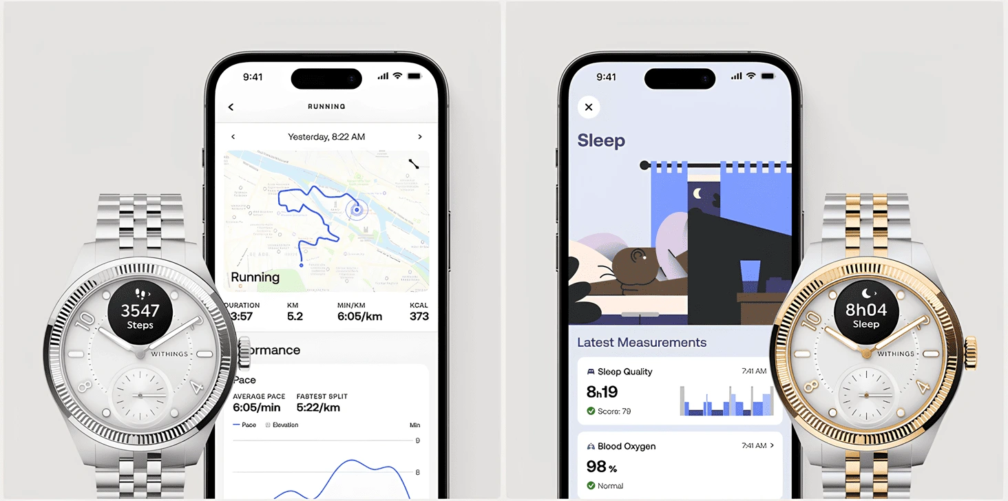 Aktivite takibi ScanWatch Nova Brilliant Edition, yoğun spor seansları da dahil olmak üzere tüm aktivitelerinizi kusursuz bir şekilde takip eder. Akıllı algılama ve bağlantılı GPS, size hassas bilgiler sunar. Adım takibi Aktivite alt kadranına her zaman tek bakışta erişebilmenizi sağlayan ScanWatch Nova Brilliant Edition, günlük adım hedefinize ulaşmada nerede olduğunuzu bilmenize yardımcı olur. 3 eksenli ivmeölçer ve on yıllık algoritma geliştirmeleri, en doğru sonuçları elde etmenizi sağlar.