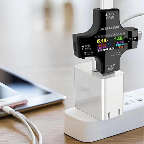 Çeşitli kabloları test edin / şarj durumunu izleyin