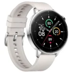 oneplus watch 3 43mm silver steel sağ açıdan görünüm silikon kayış