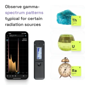 radiacode 103 gama spektrum analizi thorium uranyum radyum örnekleri