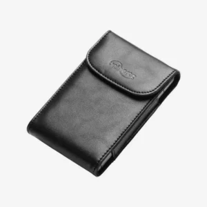 Unihertz Titan 2 için siyah deri kılıf – manyetik kapaklı holster