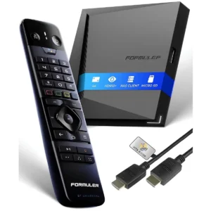 Formuler Z11 Pro Max 4K HDR10+ OTT kutusu, BT1 kumanda ve HTS e-com HDMI kablosu