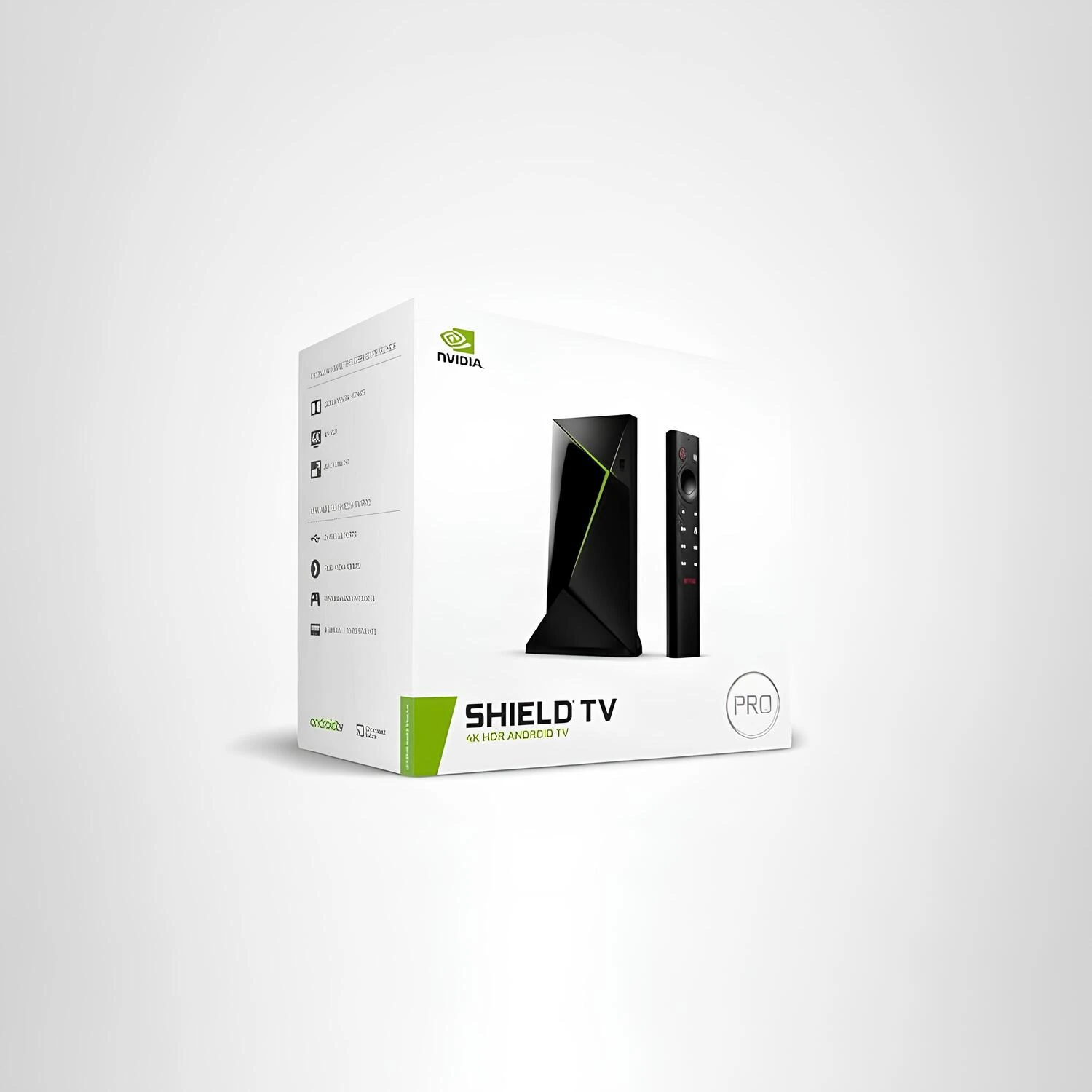 nvidia-shield-tv-pro-4k-hdr-dolby-atmos-yapay-zeka-teknobincom-2026-1-0 Nvidia Shield TV Pro ürün kutusu ve ambalaj tasarımı