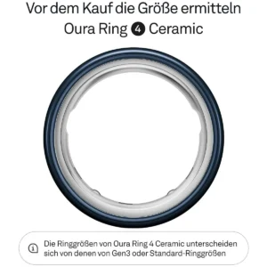 oura ring 4 ceramic midnight seramik akıllı yüzük üstten görünüm tasarım detayı