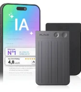 Plaud Note yapay zeka destekli ses kaydedici cihazın ön yüz tasarımı ve ultra ince gövde yapısı