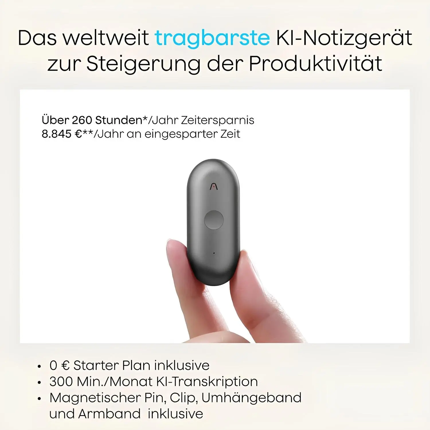 plaud-notepin-s-yapay-zeka-diktasyon-ve-ses-kayit-cihazi-2026-teknobincom-2 Plaud NotePin S taşınabilir yapay zeka not alma ve ses kayıt cihazı elde tutulan görünüm