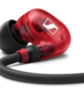 Sennheiser IE 100 PRO Kırmızı Kulak İçi Monitör Kulaklık Yakın Çekim Detayı