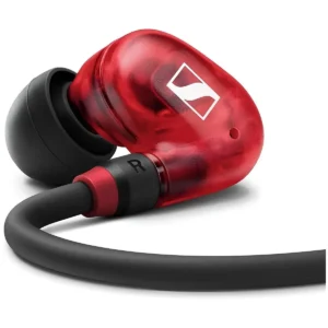 Sennheiser IE 100 PRO Kırmızı Kulak İçi Monitör Kulaklık Yakın Çekim Detayı