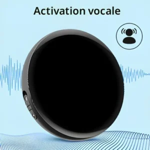 sesle etkinleştirmeli manyetik mini ses kayıt cihazı ön görünüm