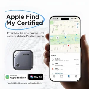 ugreen finetrack apple find my certified ios uyumluluk ekranı