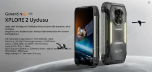 Blackview Xplore 2 5G uydu destekli rugged telefon 20000mAh batarya 120Hz AMOLED ekran çift yönlü GEO uydu iletişimi ve 50MP kamera