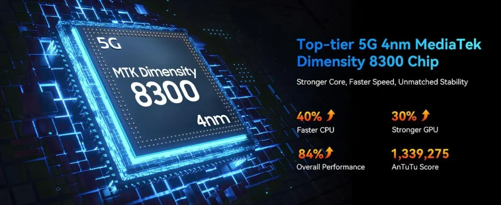 MediaTek Dimensity 8300 4nm 5G işlemci performans ve AnTuTu skor görseli