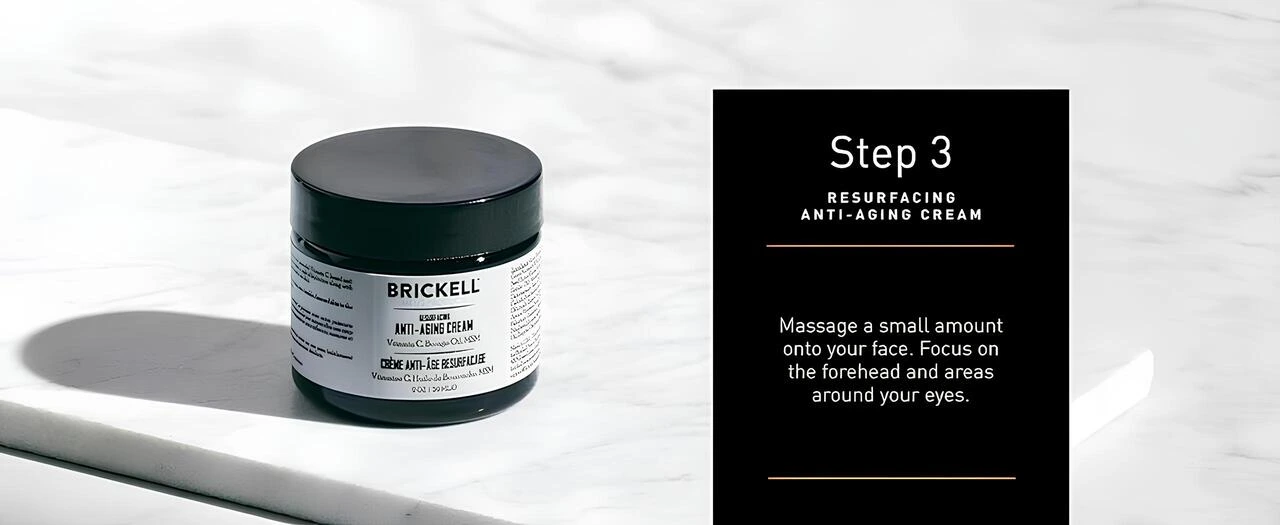 Brickell yaşlanma karşıtı yüz kremi kavanoz görseli