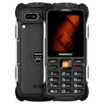 Hammer H Forge LTE IP68 dayanıklı tuşlu cep telefonu ön ve arka görünüm, büyük fiziksel tuş takımı