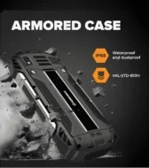 Hammer H Power Plus LTE rugged telefon IP68 ve MIL-STD-810H dayanıklı zırhlı kasa tasarımı