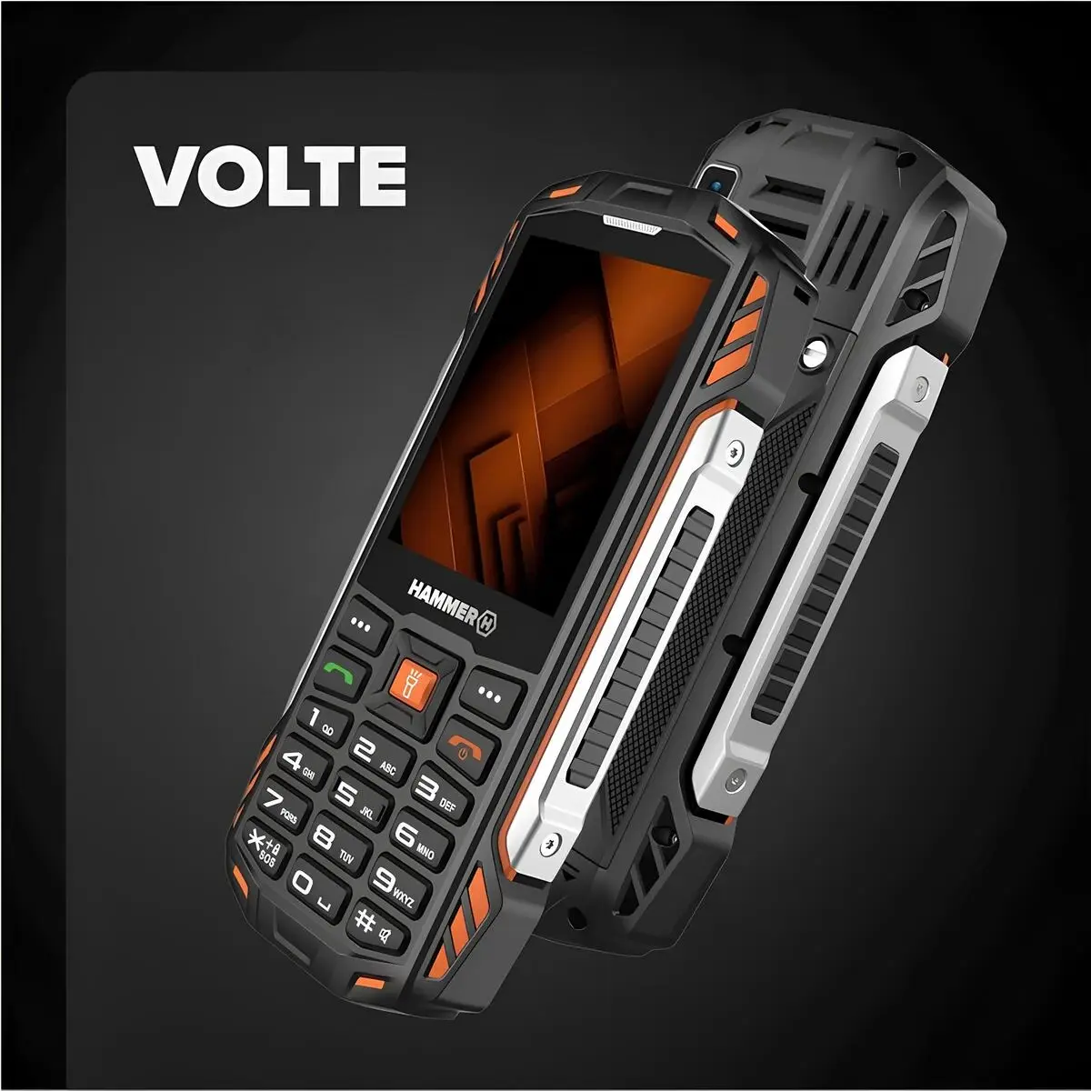 hammer-h-power-plus-lte-rugged-cep-telefonu-4000mah-cift-sim-siyah-teknobin-3 Hammer H Power Plus LTE rugged cep telefonu VoLTE destekli büyük tuşlu tasarım