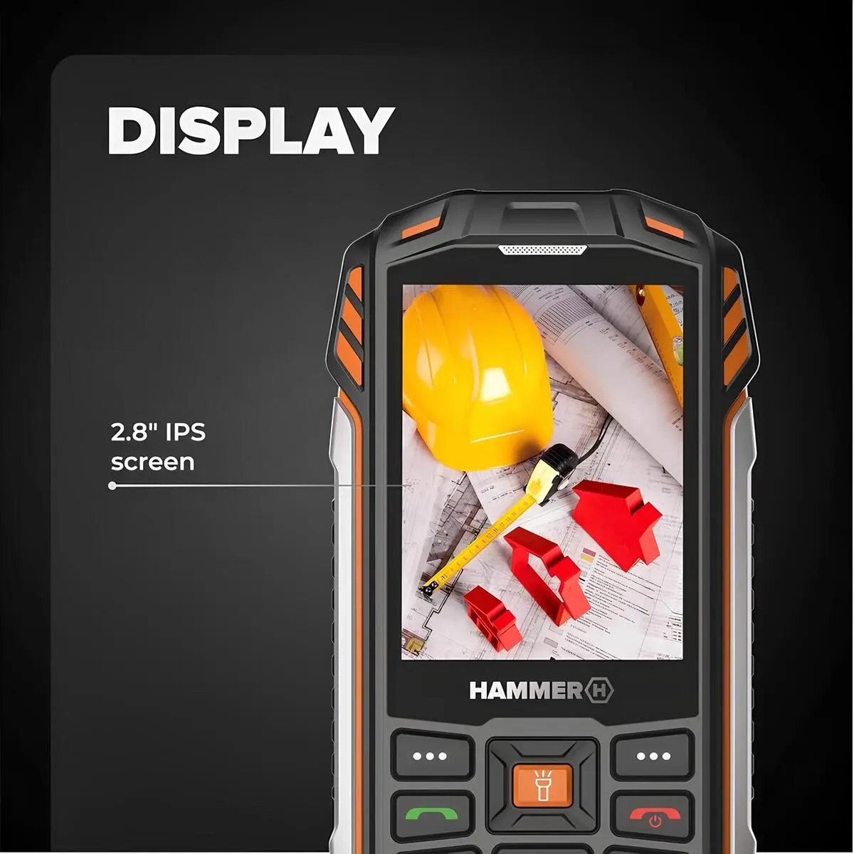 hammer-h-power-plus-lte-rugged-cep-telefonu-4000mah-cift-sim-siyah-teknobin-5 Hammer H Power Plus LTE 2.8 inç IPS ekranlı rugged tuşlu cep telefonu