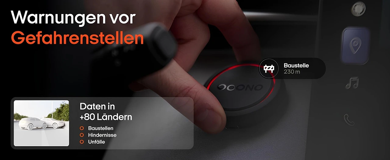 ooono no2 tehlike noktası uyarısı kırmızı ledli cihaz