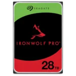 Seagate IronWolf Pro 28TB NAS için 3.5 inç dahili sabit disk ön görünüm