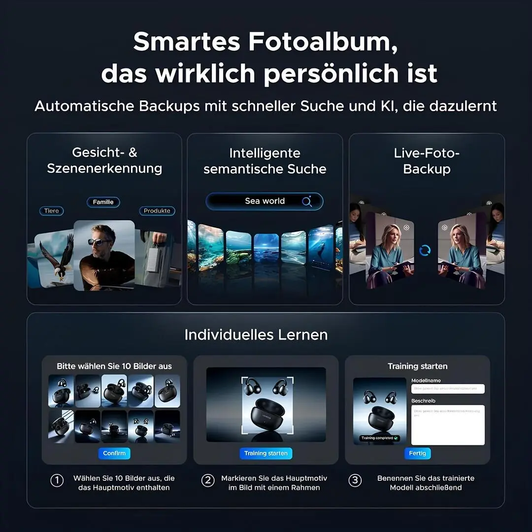 ugreen-nasync-dxp4800-pro-4-yuvali-masaustu-nas-intel-i3-1315u-10gbe-ddr5-9 UGREEN NASync DXP4800 Pro yapay zekâ destekli fotoğraf arşivi, yüz tanıma ve akıllı arama özellikleri