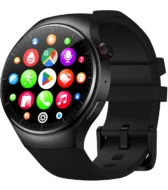 Zeblaze Thor Ultra Android akıllı saat AMOLED ekran uygulama menüsü ve döner kurma kolu tasarımı