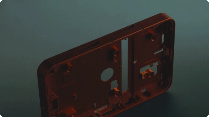 Unihertz Titan 2 Elite metal kasa iç yapı dayanıklı gövde şasi detayı