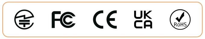 Unihertz Titan 2 Elite CE FCC UKCA RoHS sertifikaları uyumluluk ve güvenlik belgeleri görseli