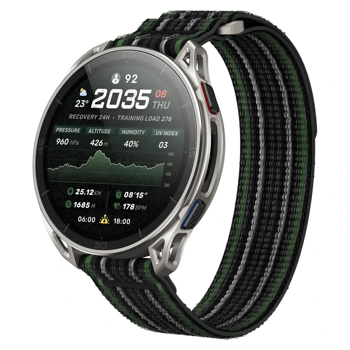 amazfit-cheetah2-ultra-47mm-gps-smartwatch-teknobincom-1 Amazfit Cheetah 2 Ultra 47 mm GPS akıllı saat ön görünümü